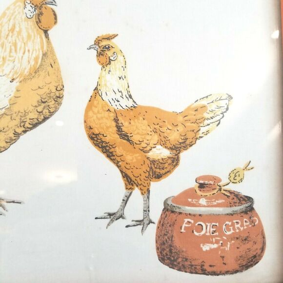 Poultry Chicken Farmhouse Home Decor Wall Art Framed Print 13"L x 9.75"W - Picture 3 of 4